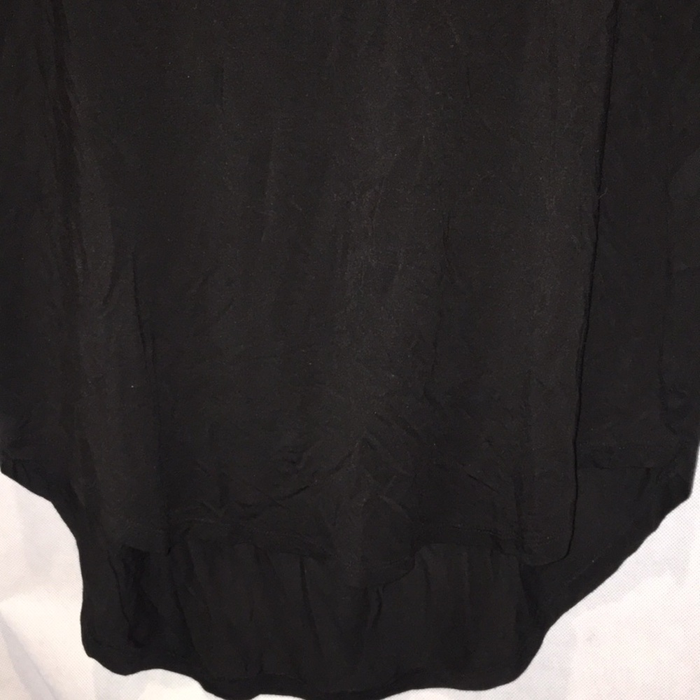 Philosophy Black Blouse Top | Size M - Picture 3 of 5